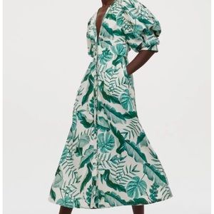 Johanna Ortiz x H&M Linen blend dress